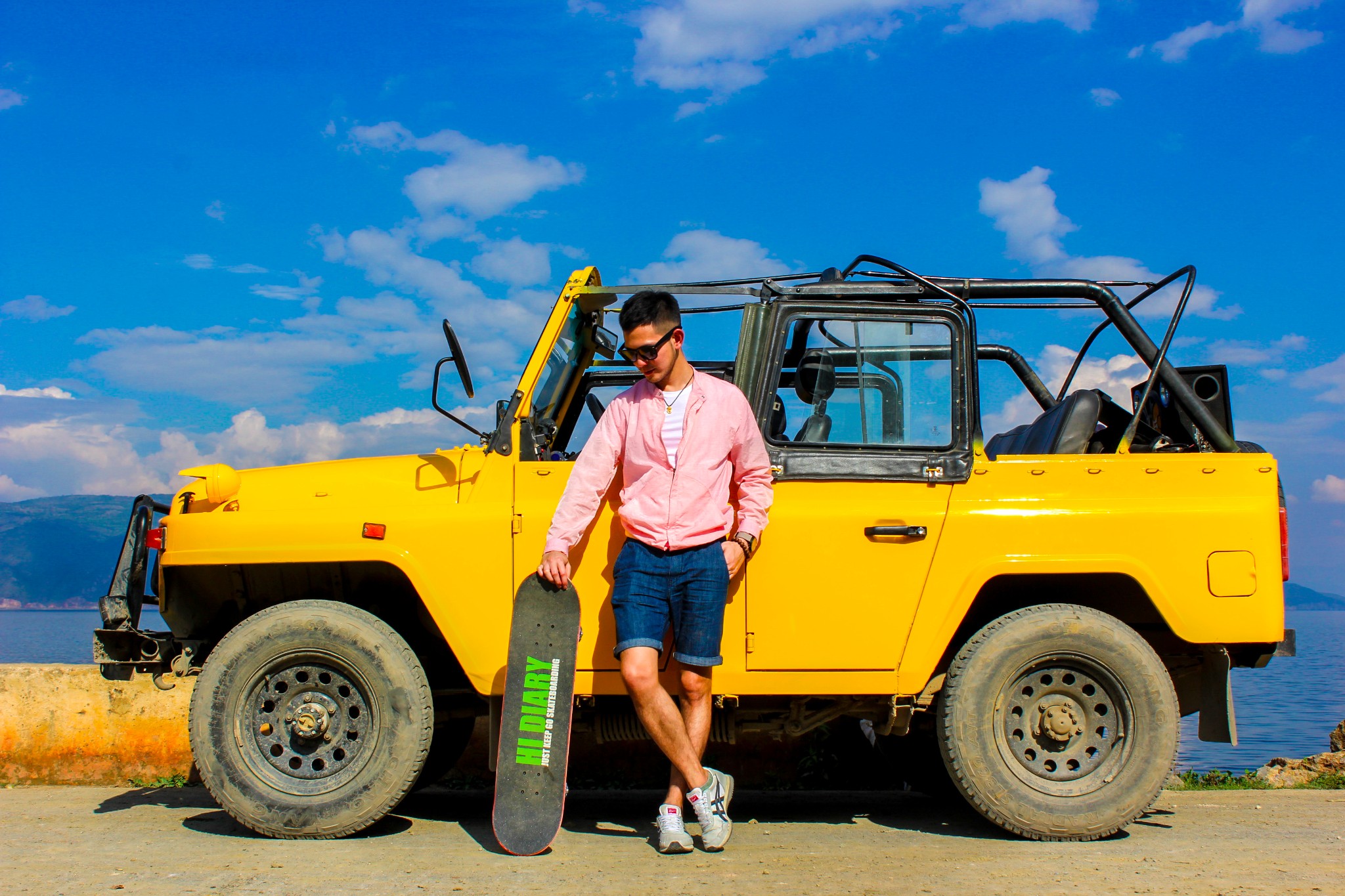 大理 自由行攻略                      敞篷吉普,可以说是情怀的标志