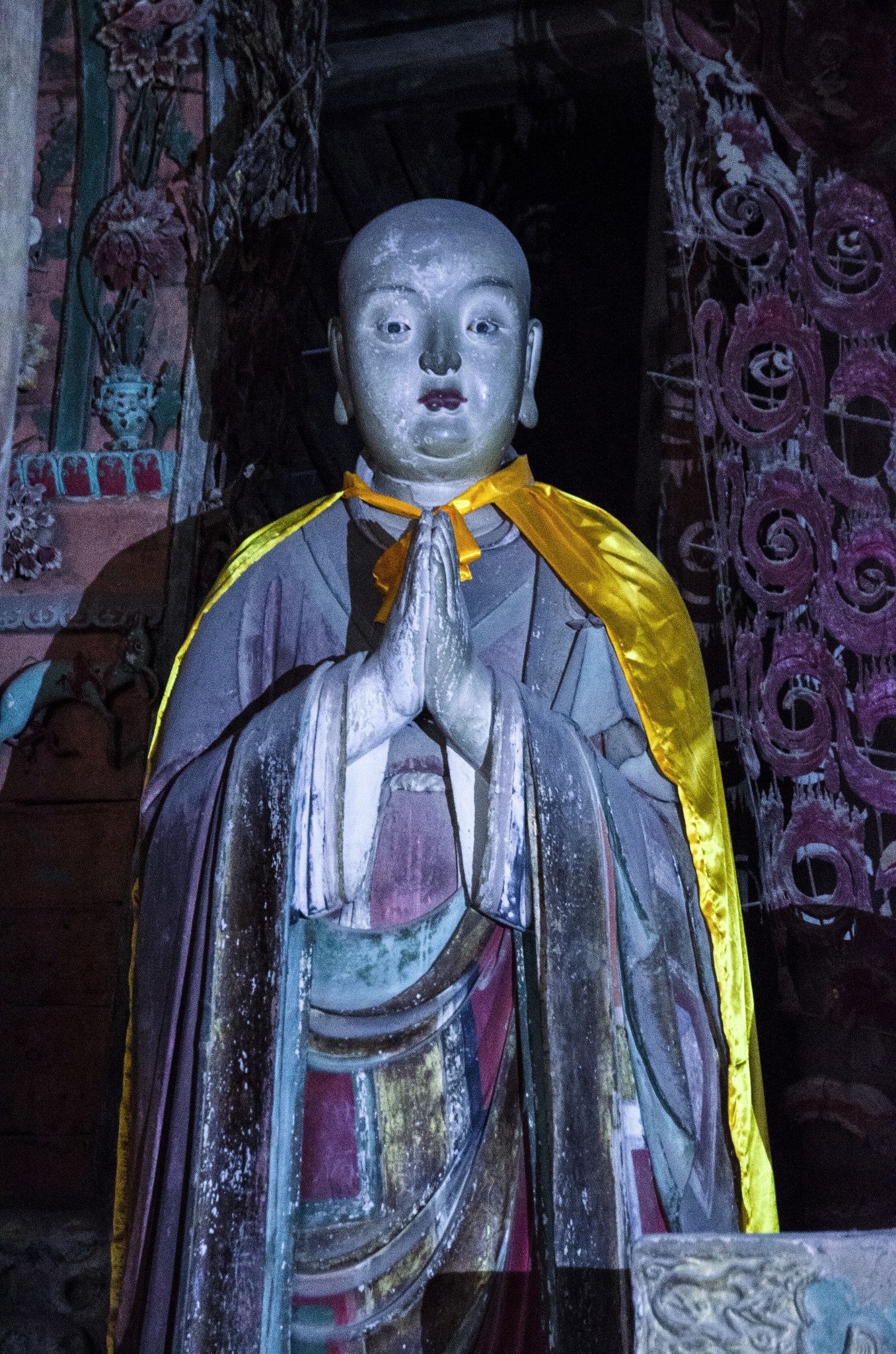 丁酉中秋晋北访古定襄洪福寺关王庙