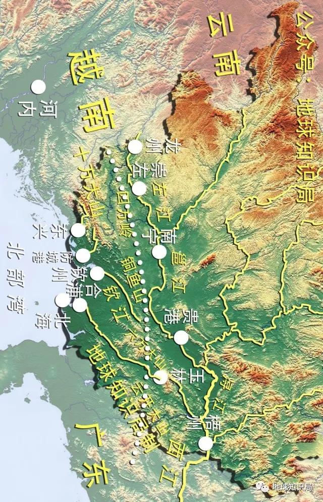 西江支流分布图图片