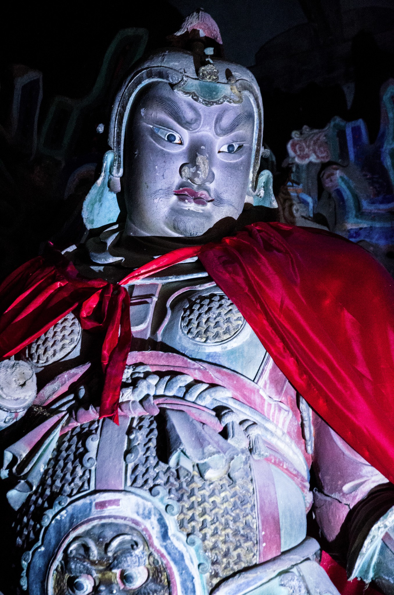 丁酉中秋晋北访古定襄洪福寺关王庙