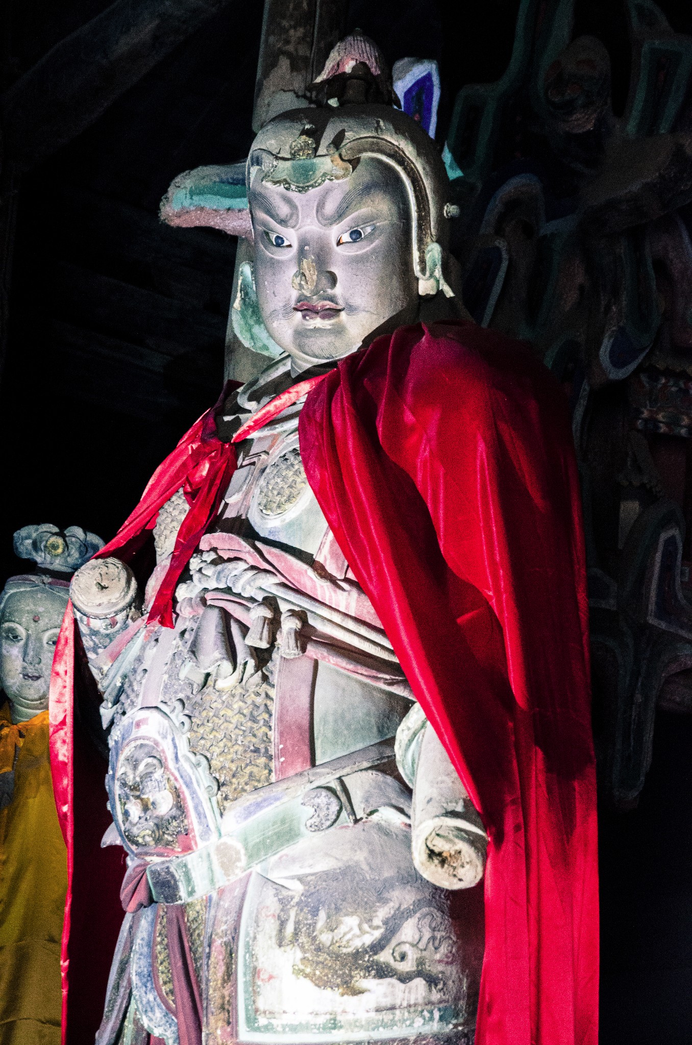 丁酉中秋晋北访古定襄洪福寺关王庙