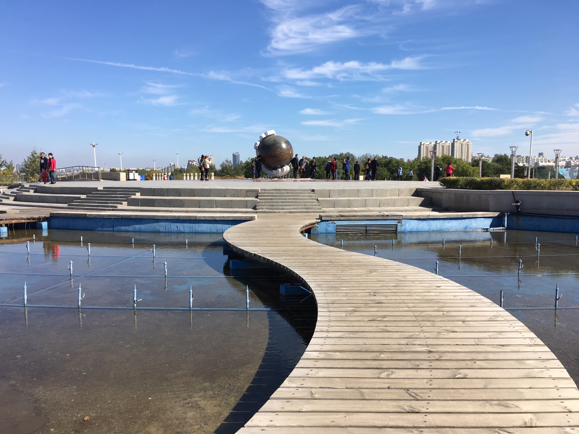 熊岳城温泉山海广场一游