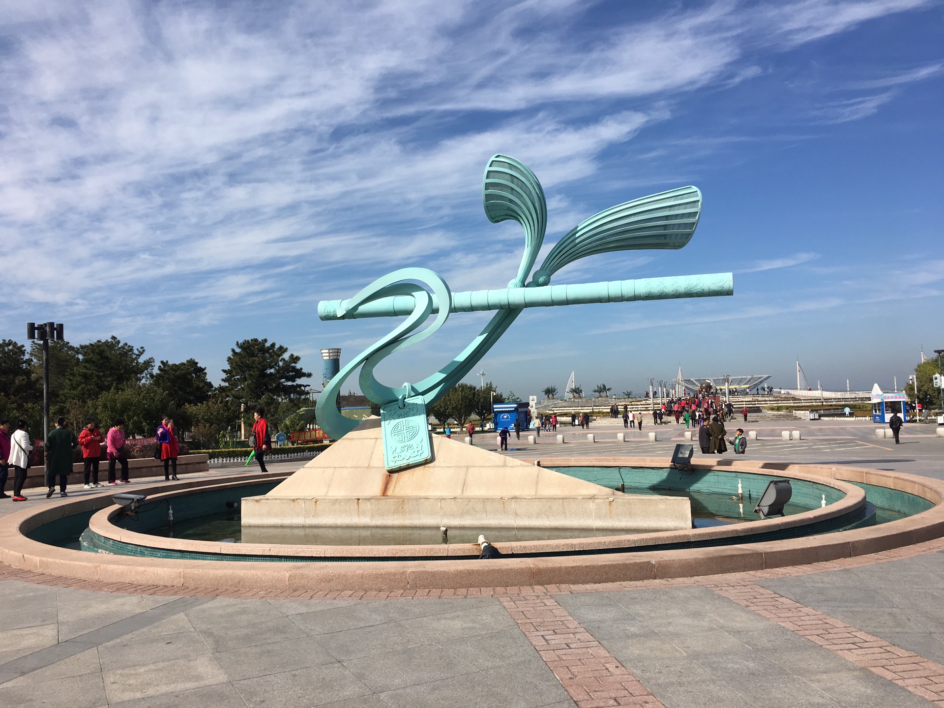 熊岳城温泉山海广场一游