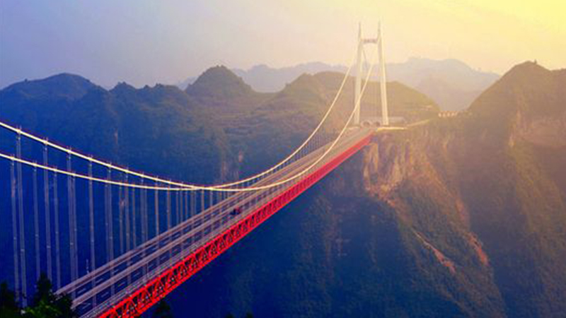 矮寨大桥天下鼓乡湘西德夯苗寨苗族风情表演问天台一日游abc三种路线