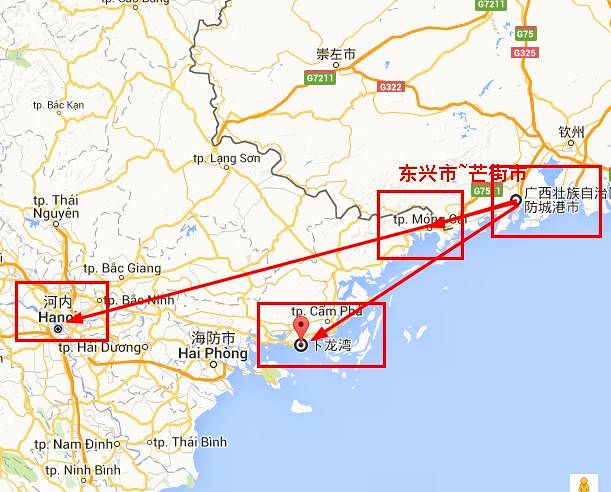 河内,下龙湾及海防