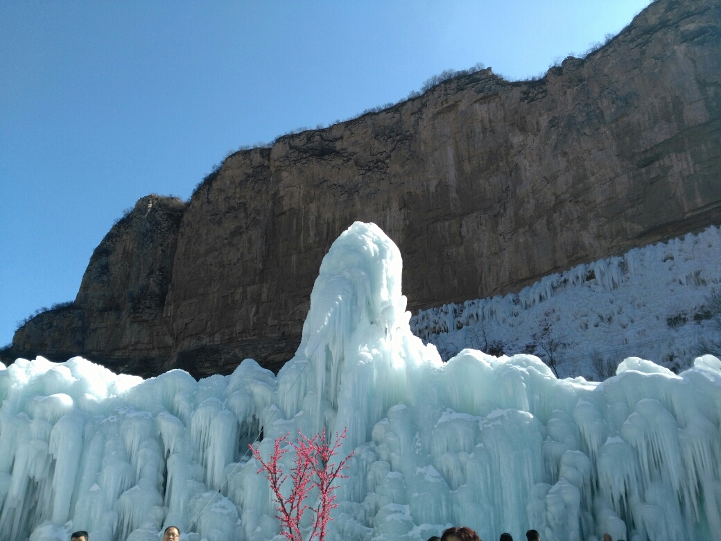 亲子游3～石家庄平山沕沕水生态风景区(冰瀑节 冰灯)17.2.25