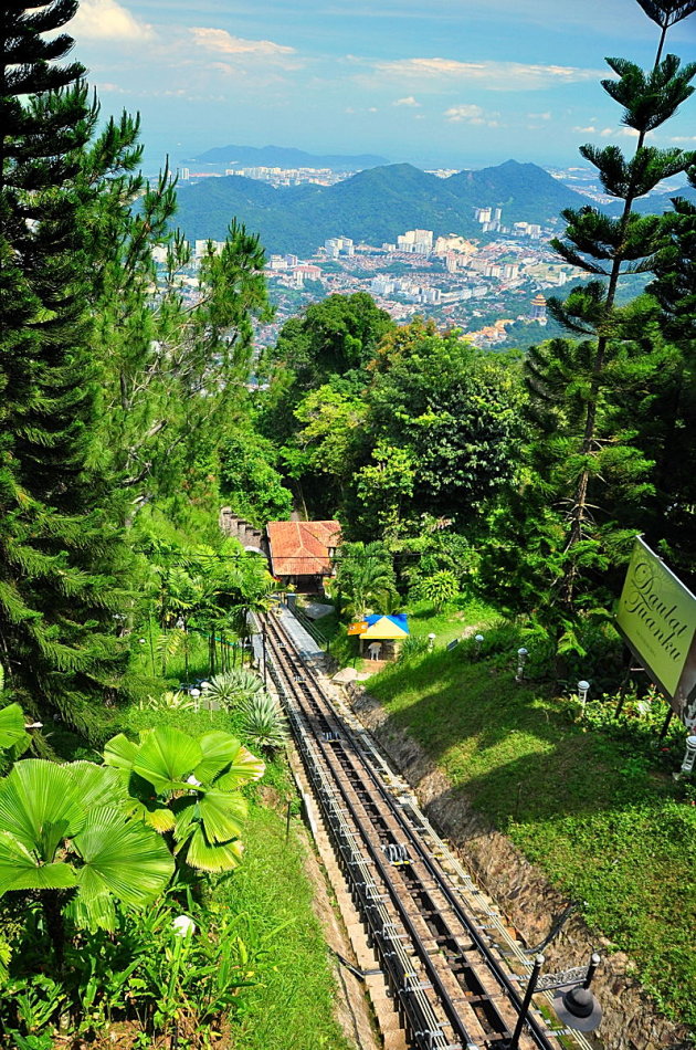 槟城游记之升旗山上把景看