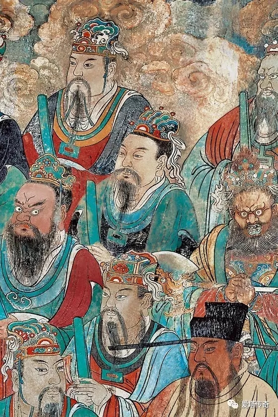 永乐宫壁画《朝元图》的100个高清细节,作者至今成谜