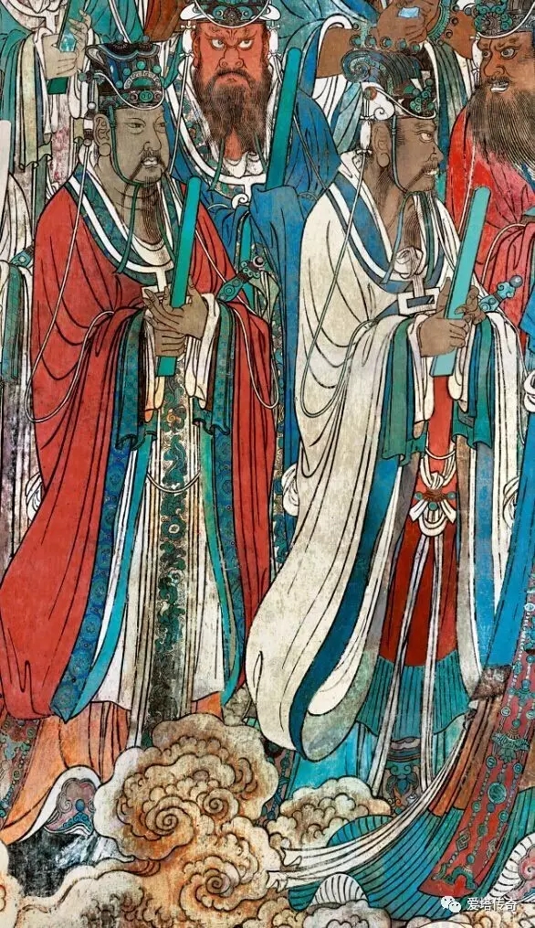 永乐宫壁画朝元图的100个高清细节作者至今成谜