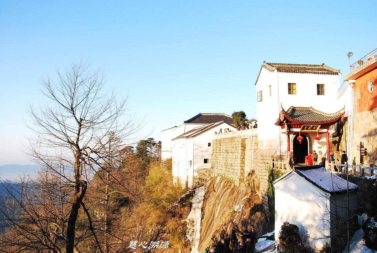 【青阳图片】四大佛山主题游：九华山之山民小陈