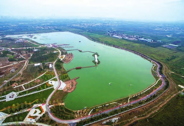 神州第一池 七夕起源地,昆明池七夕公園,西安旅遊攻略 - 馬蜂窩