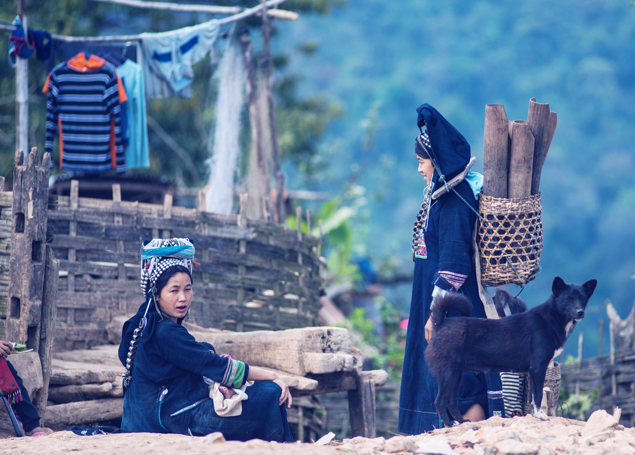 阿卡族 老挝图片