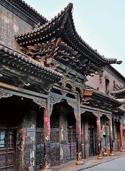 祁县古城渠家大院让我感受到了晋商文化魅力