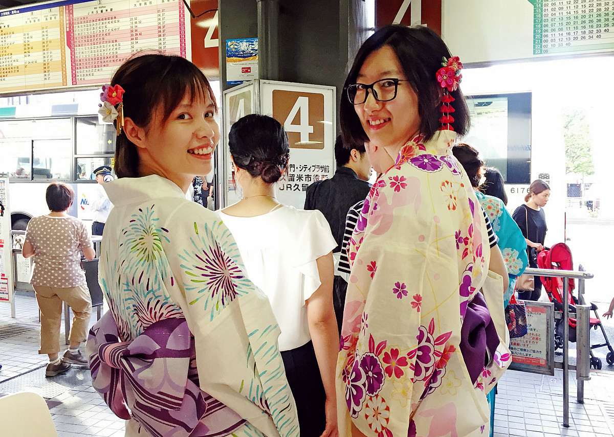 女生穿浴衣参加花火大会是种什么体验 马蜂窝