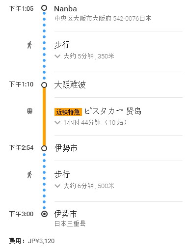 请教从大阪去伊势志摩的问题 马蜂窝