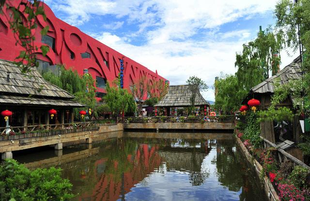 丽江之恋火山喷发洪水狂奔