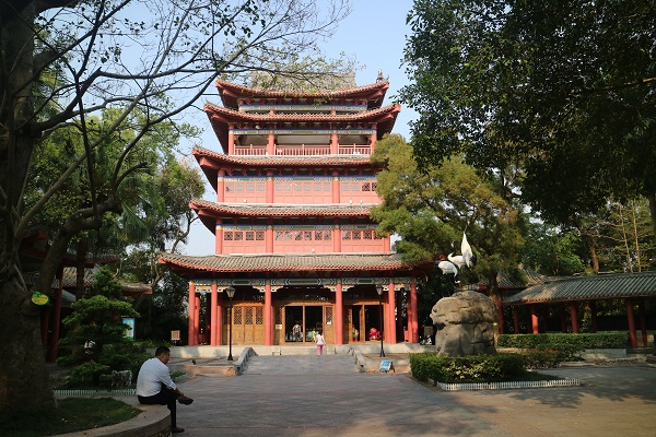 梧州白鹤山 游记