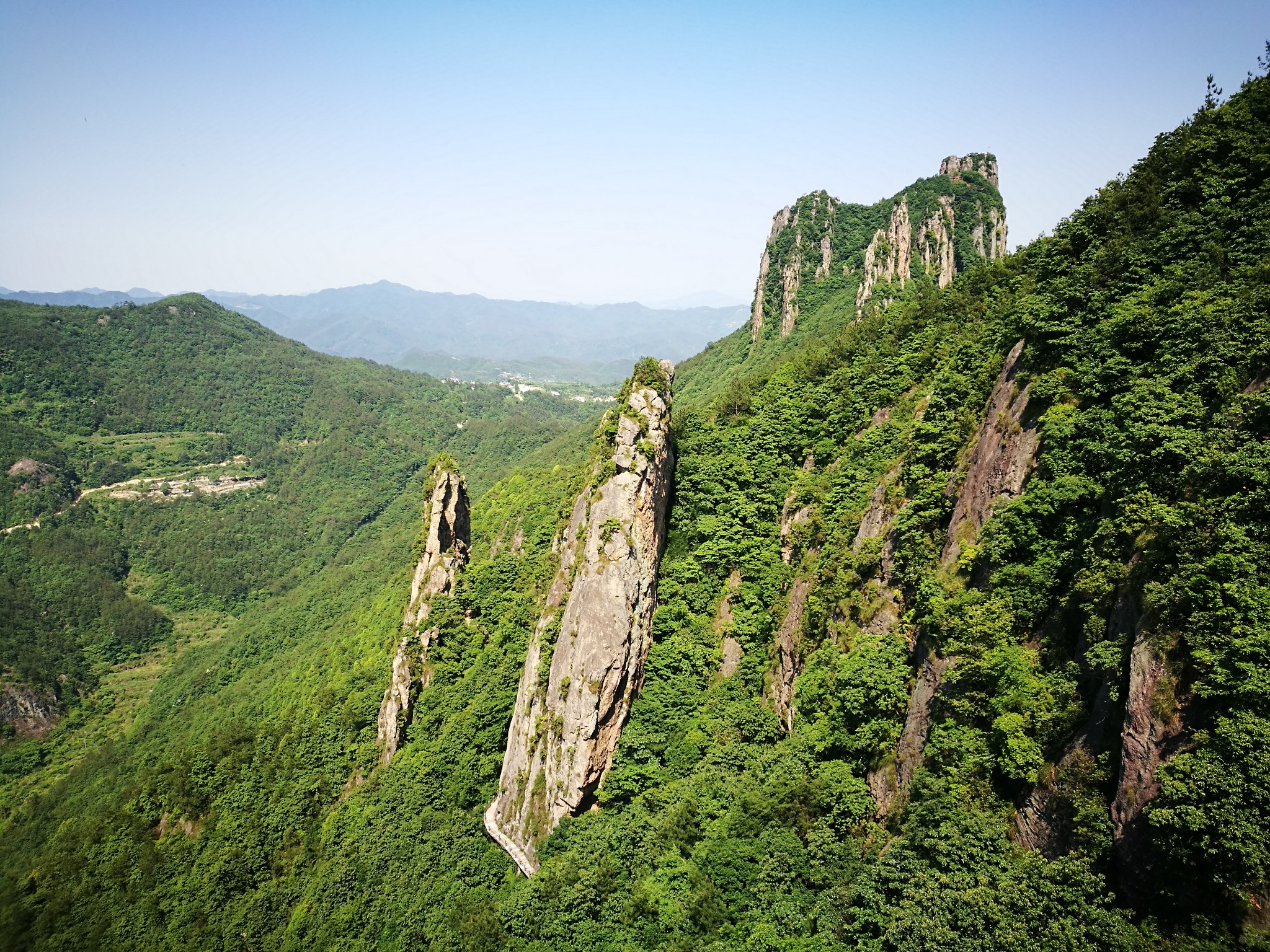 金華浦江仙華山白石灣