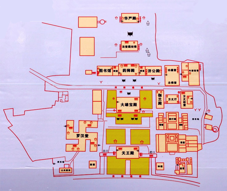 灵岩寺地图图片