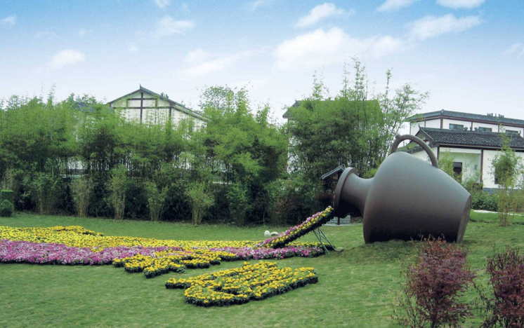 成都 游记  这周我们公司就组织去了三圣乡自助烧烤  乡情园他们家的