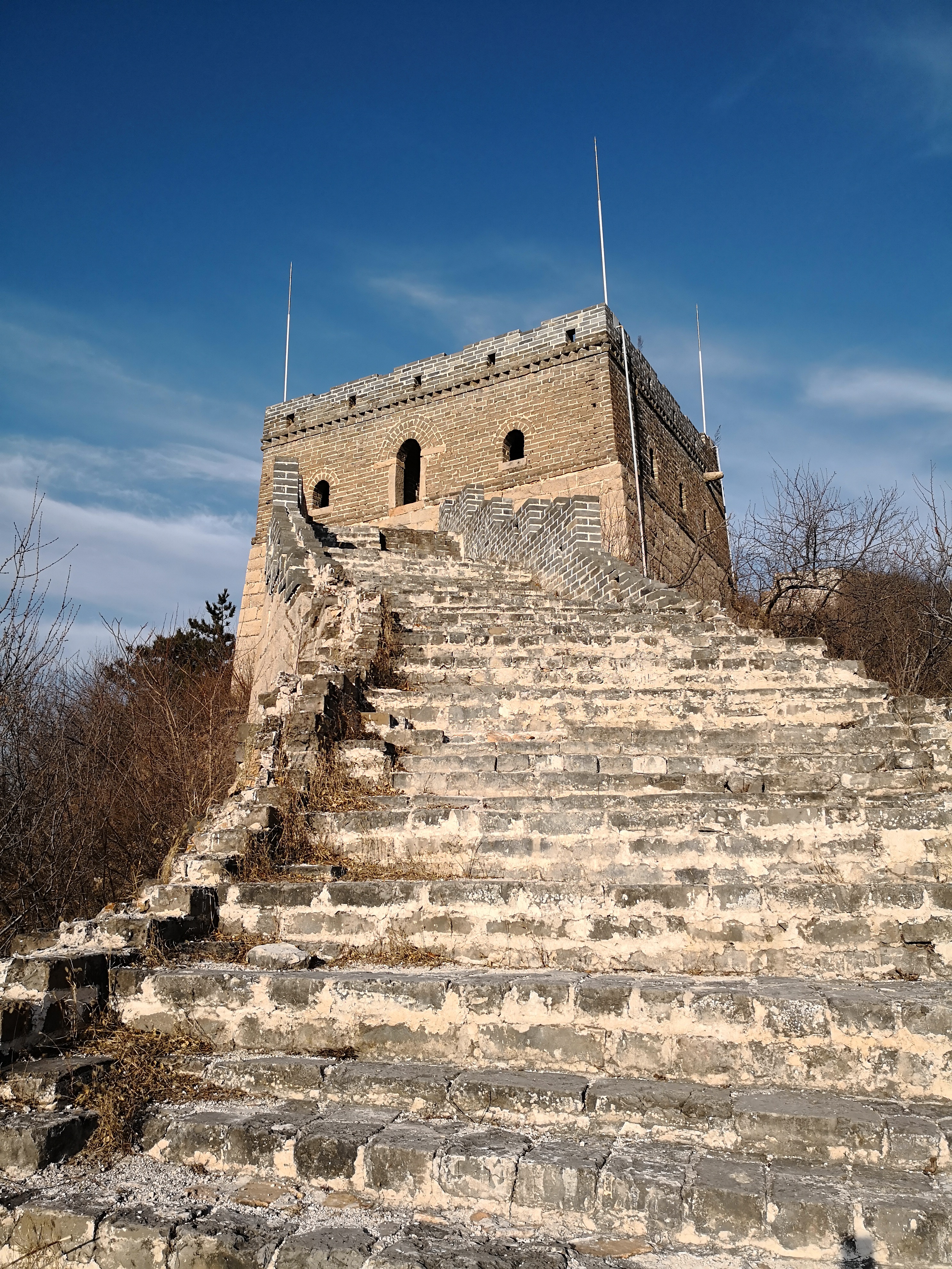 长城大庄科段之北齐残段至山险