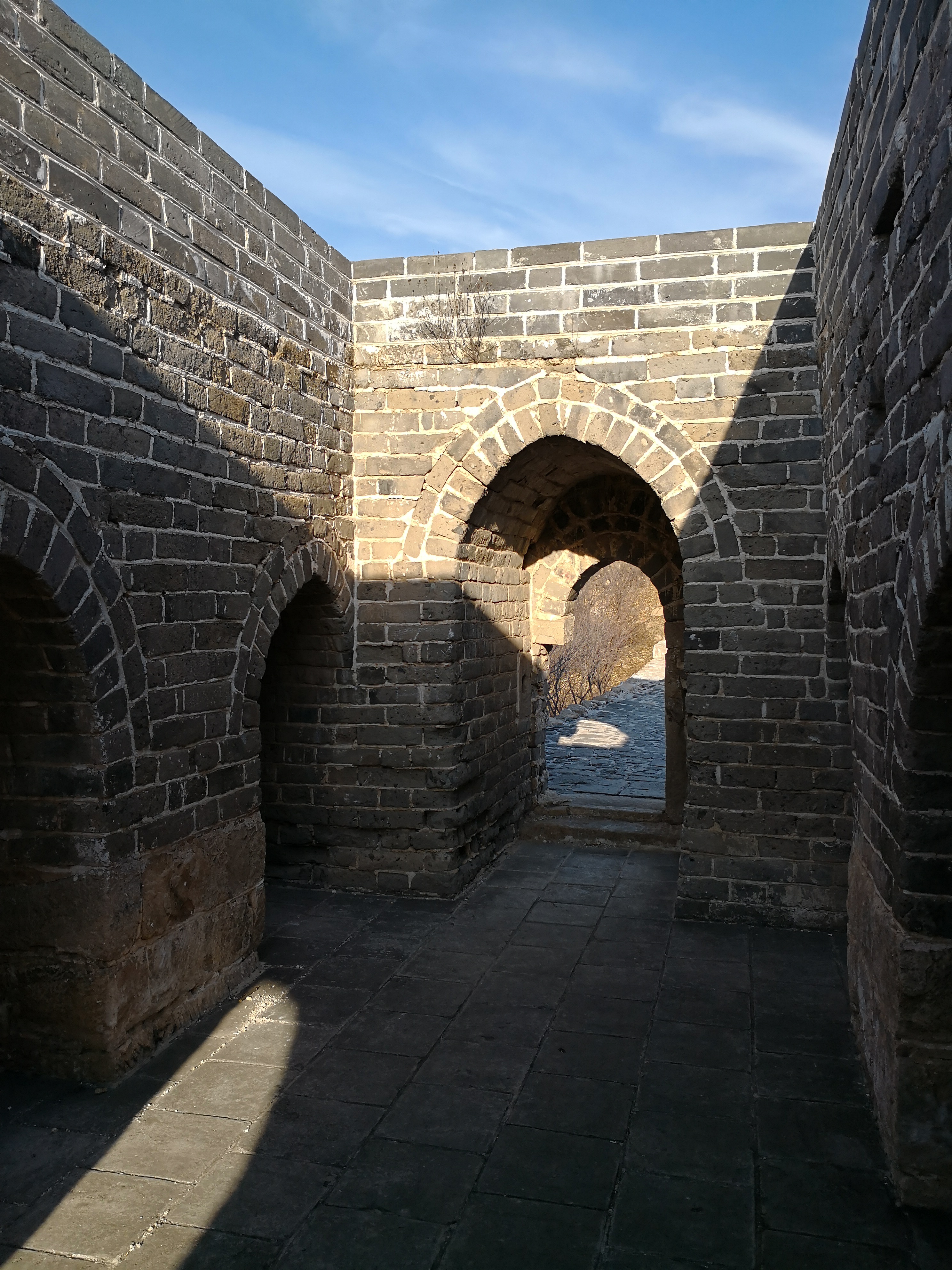 长城大庄科段之北齐残段至山险