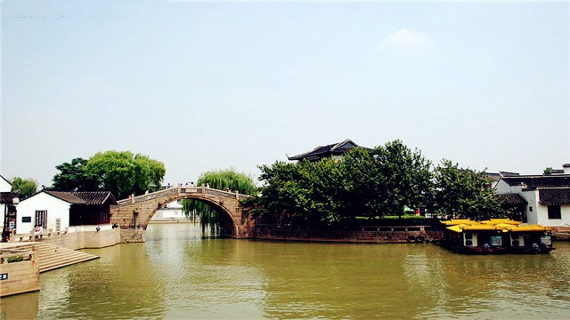 拙政園獅子林虎丘寒山寺七里山塘街姑蘇水上游船蘇州園林純玩一日遊多