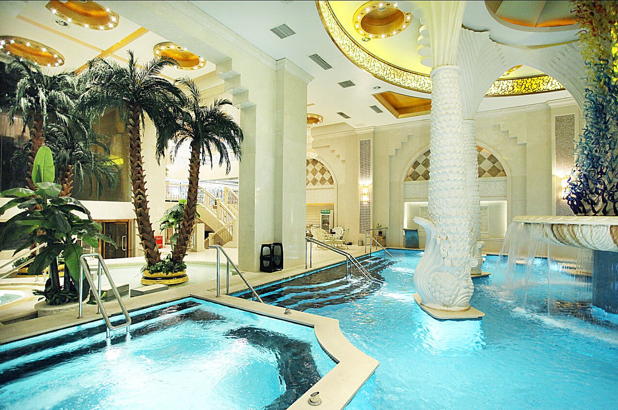 北京行宫国际酒店1晚行宫双人温泉门票任选单早或双早