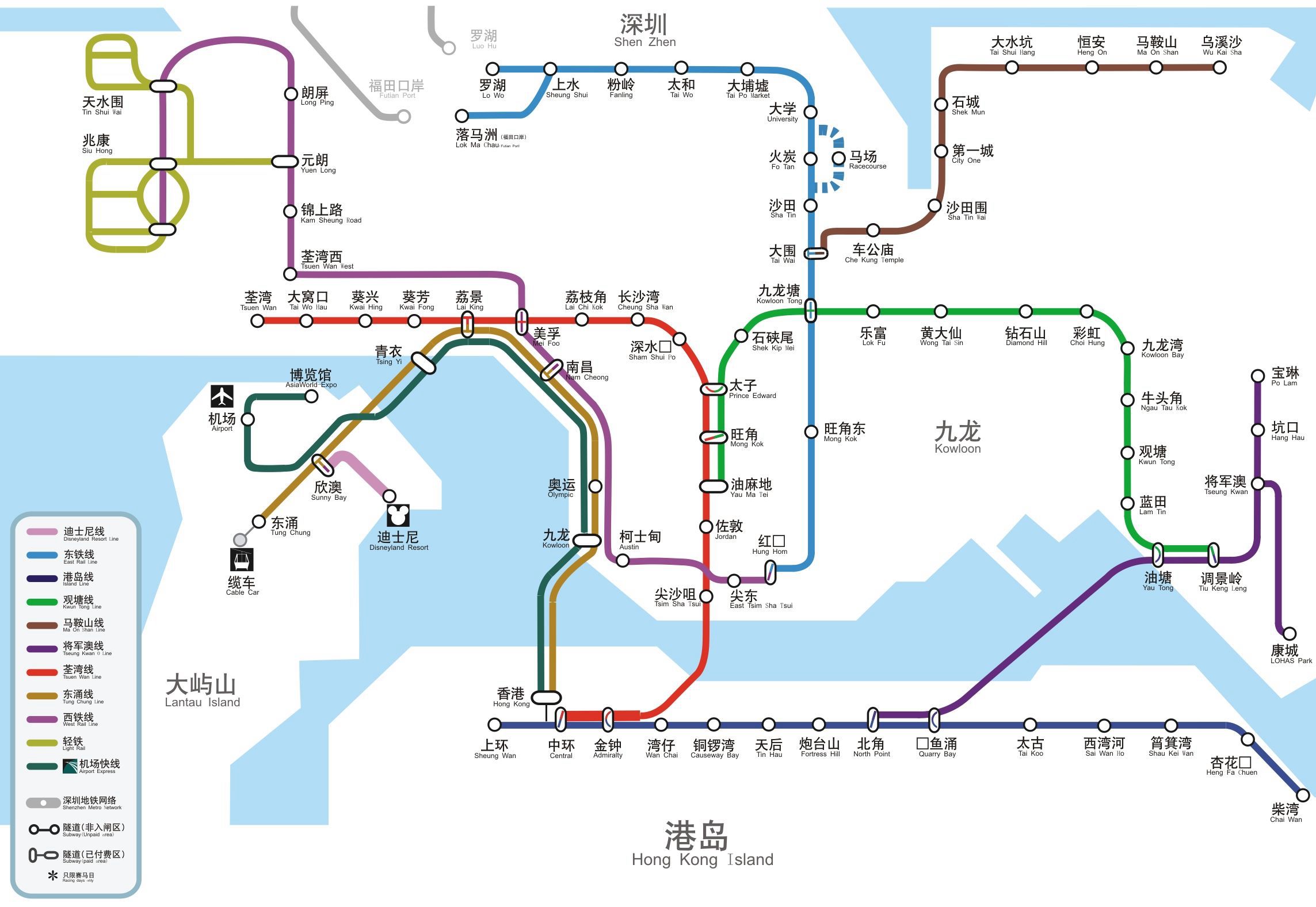 路线:(1)在中环天星码头前的海洋公园专线巴士站或金钟地铁站乘搭629