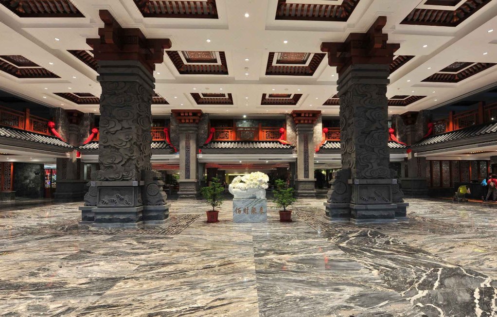 长白山二道白河镇五星王朝圣地温泉度假酒店2天1晚住宿酒店双人房双人