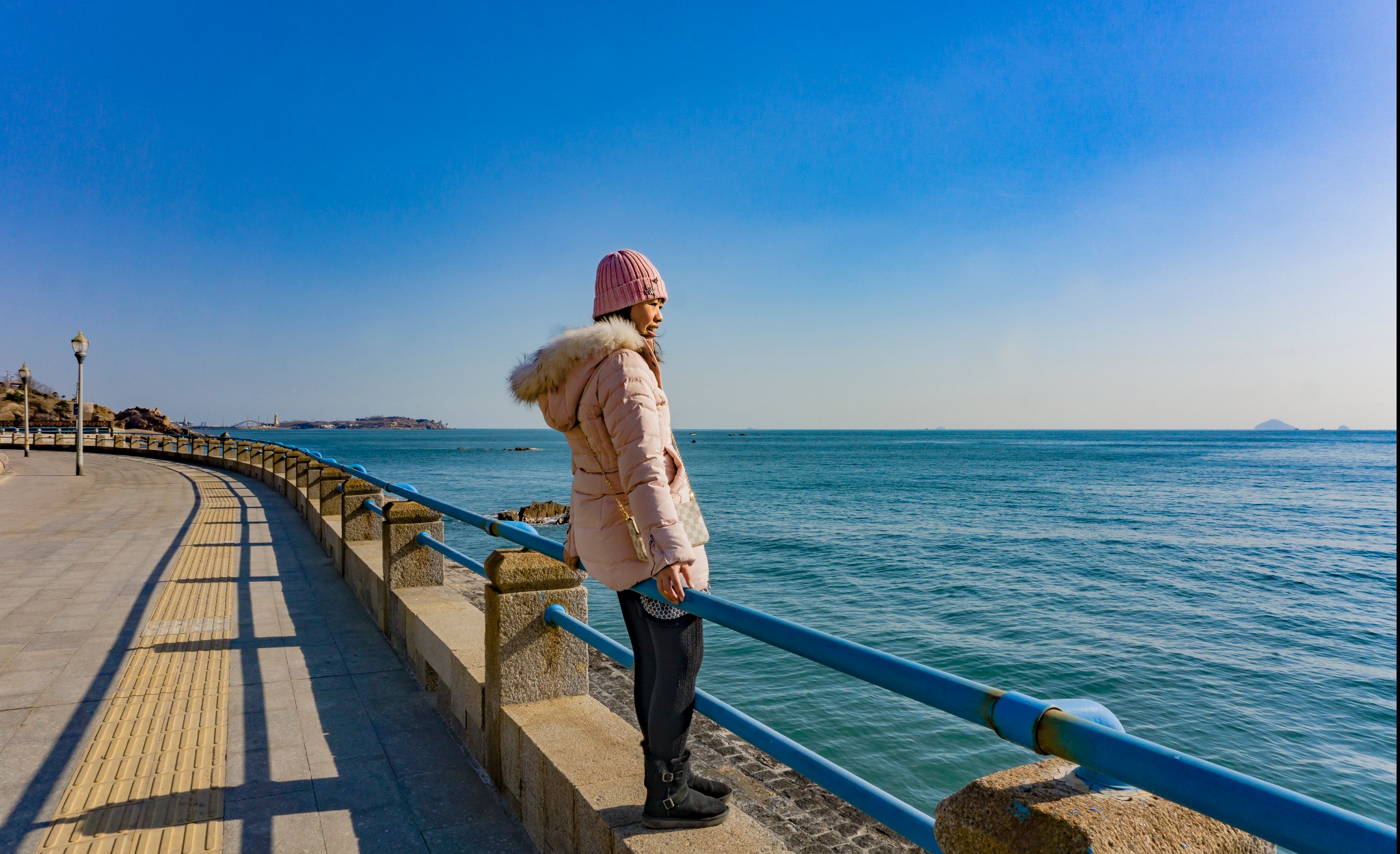 冬日青島看海之行