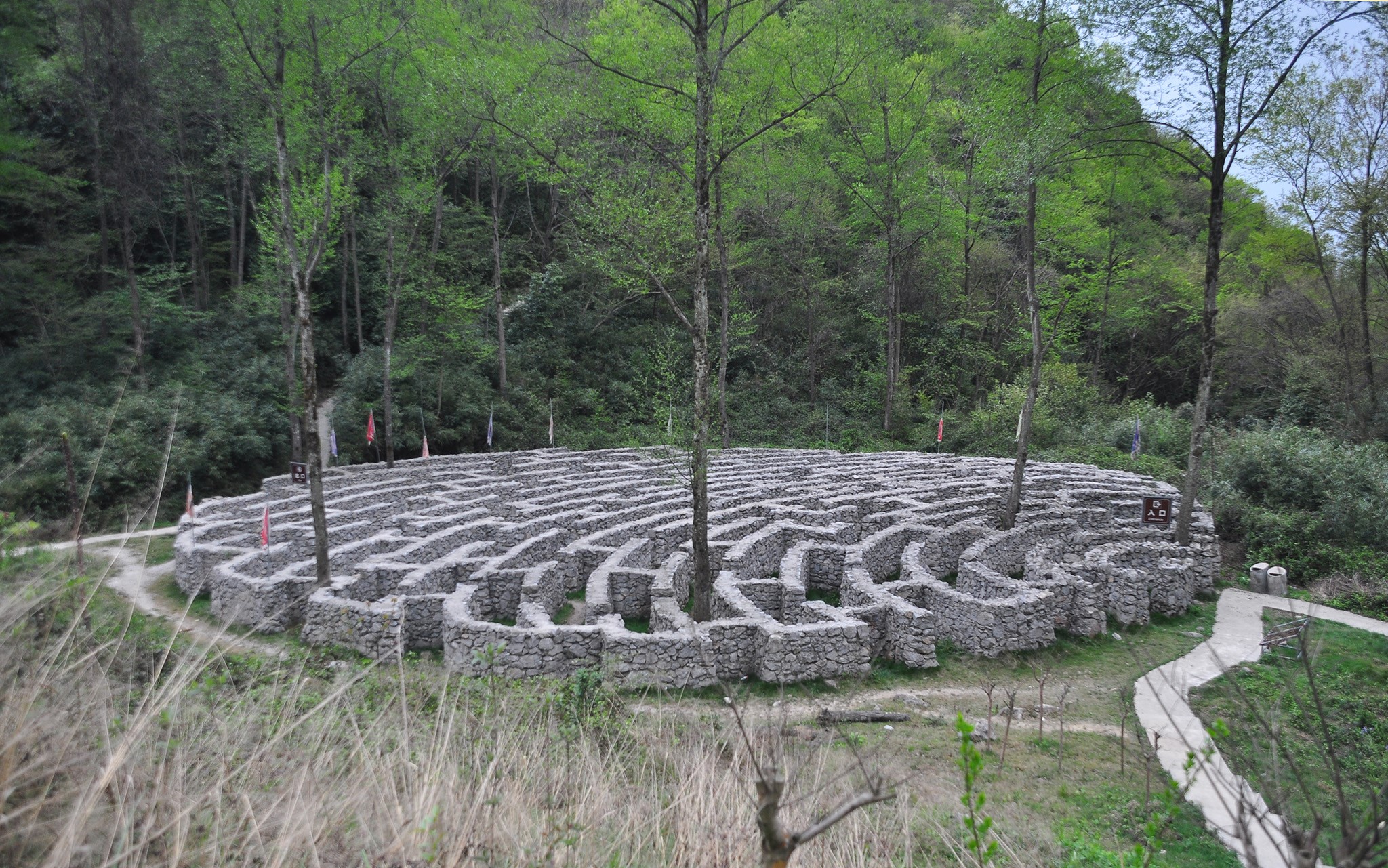 这才是石头城迷宫.