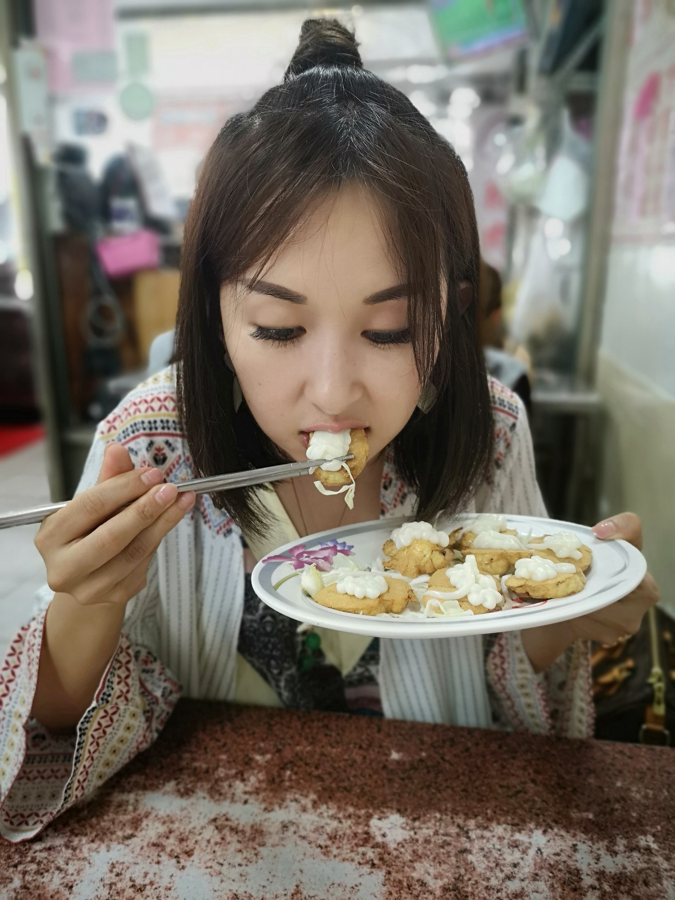 雨天吃在台湾女神胖八斤和吃货如何在花莲一天吃十餐路线推荐间无缝