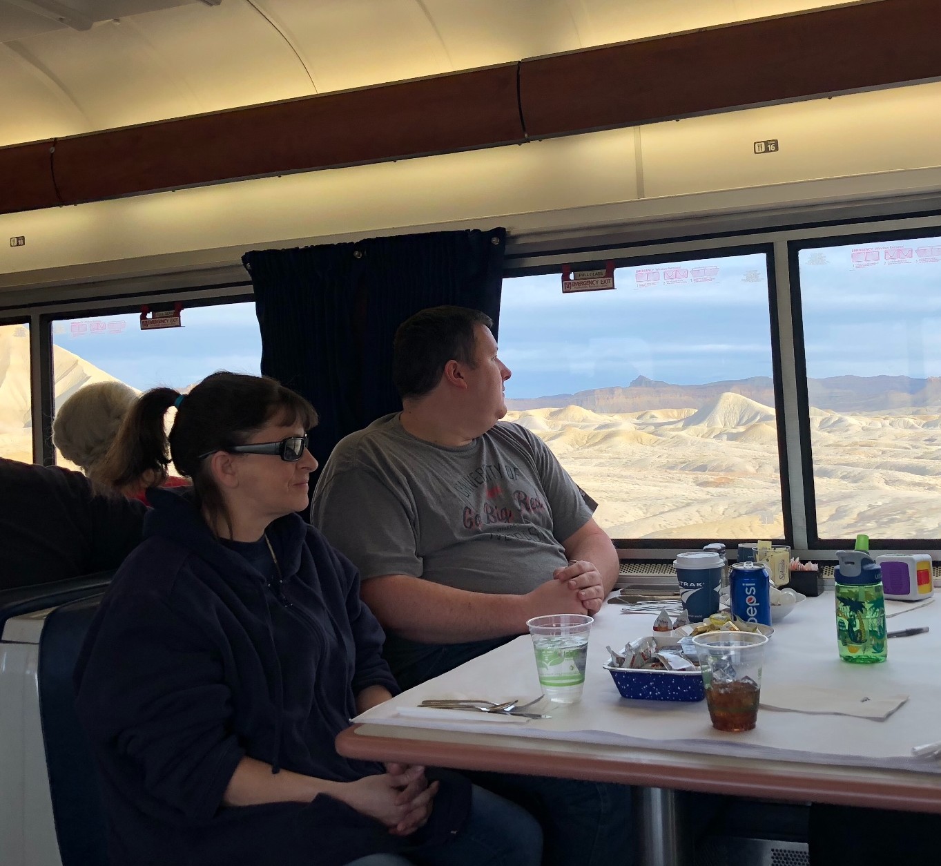 You can cross America without driving yourself—ride the California Zephyr through snow-capped mountains and barren plains.