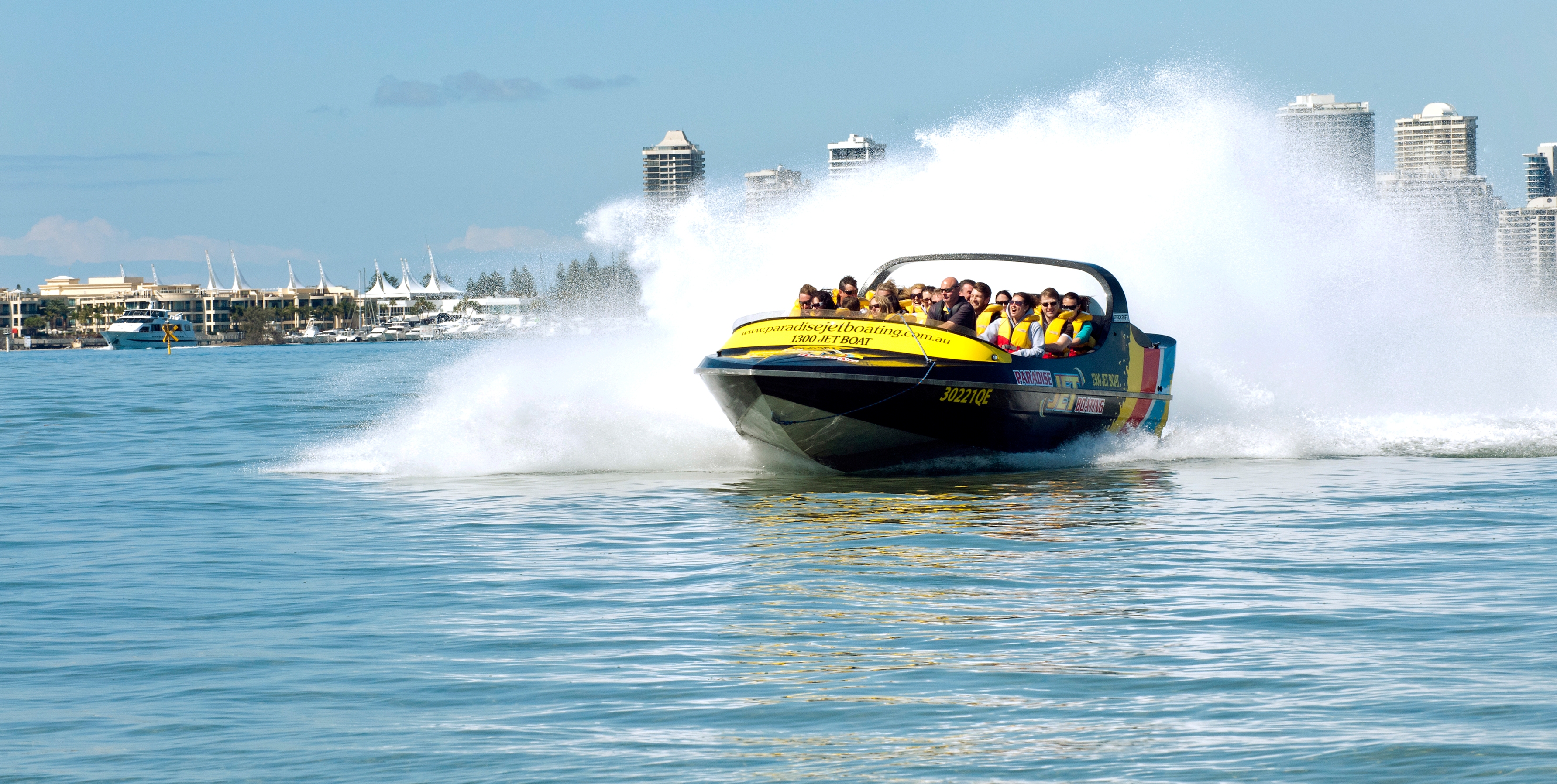 黄金海岸 paradise jet boat 30分钟/55分钟喷气快艇