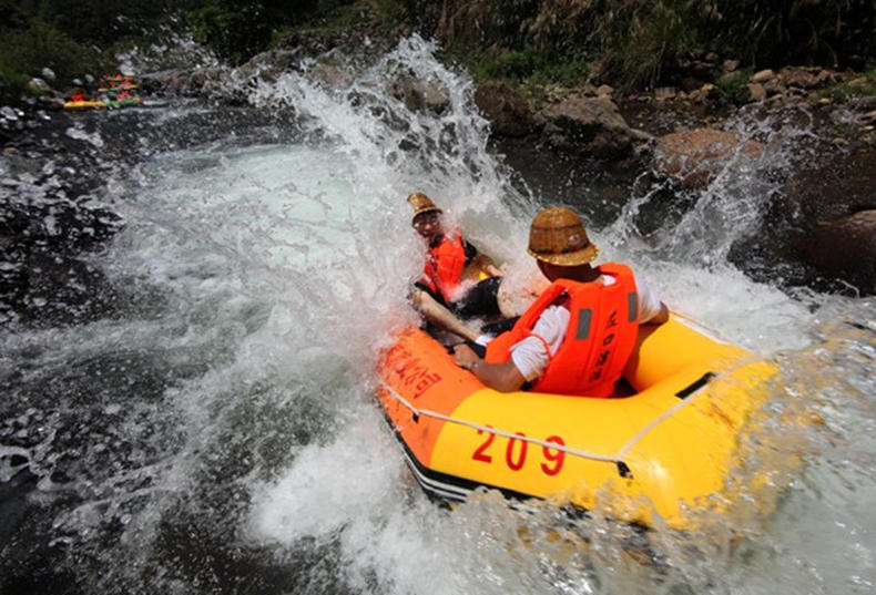 千岛湖九龙溪漂流森林氧吧含景区交通电子票售票窗口取票千岛湖漂流