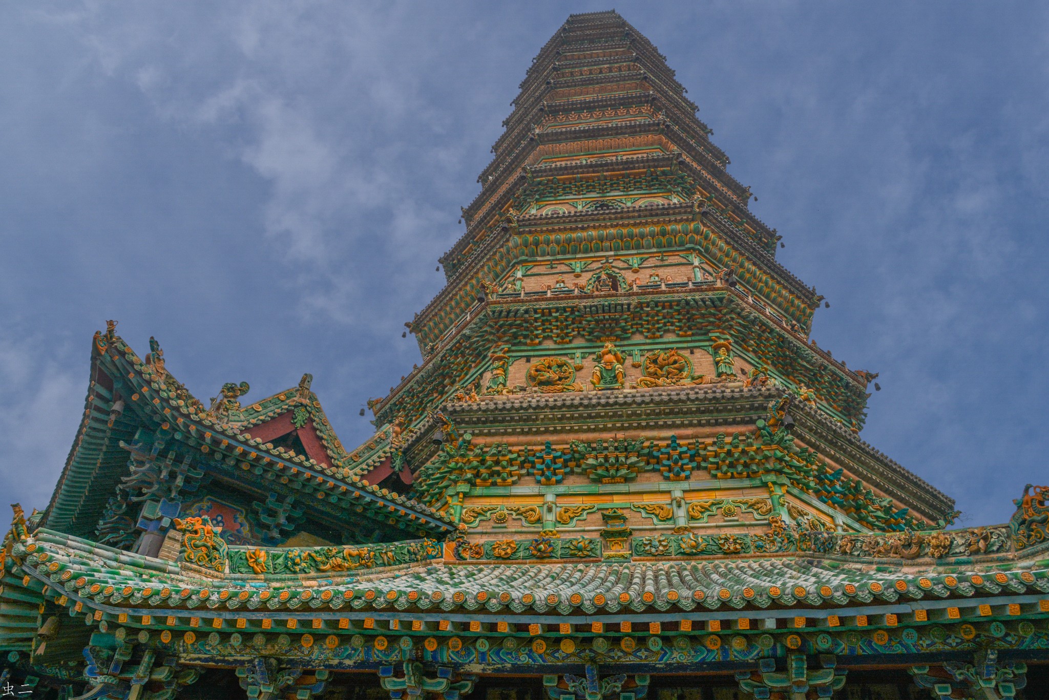 广胜寺上寺 飞虹塔 （国保）（古塔巡礼系列之1...