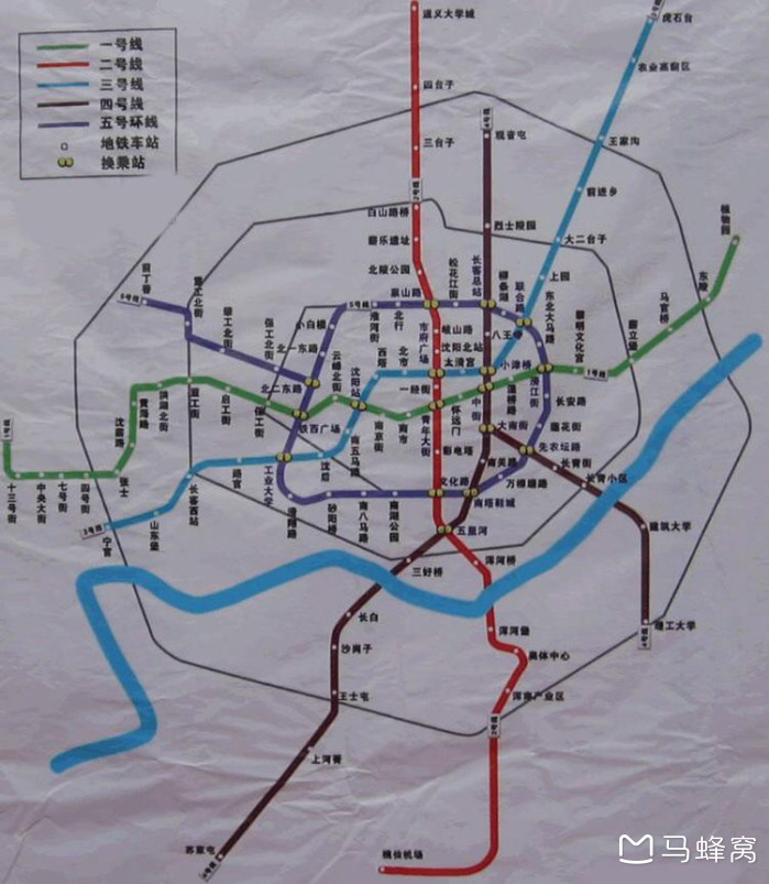 我想要一份沈阳交通地图