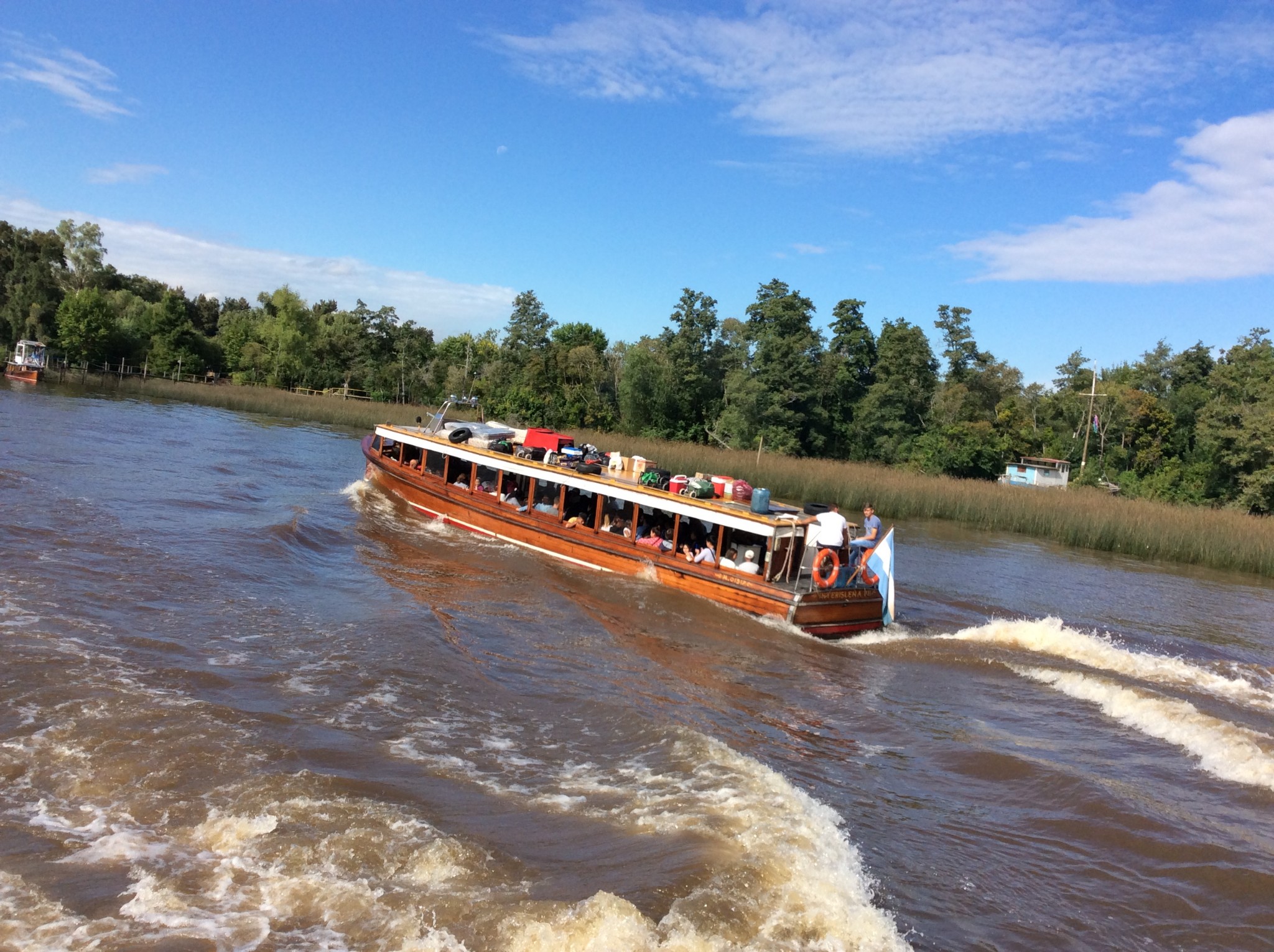 “探戈之乡”阿根廷行之二——乘船畅游老虎洲景区