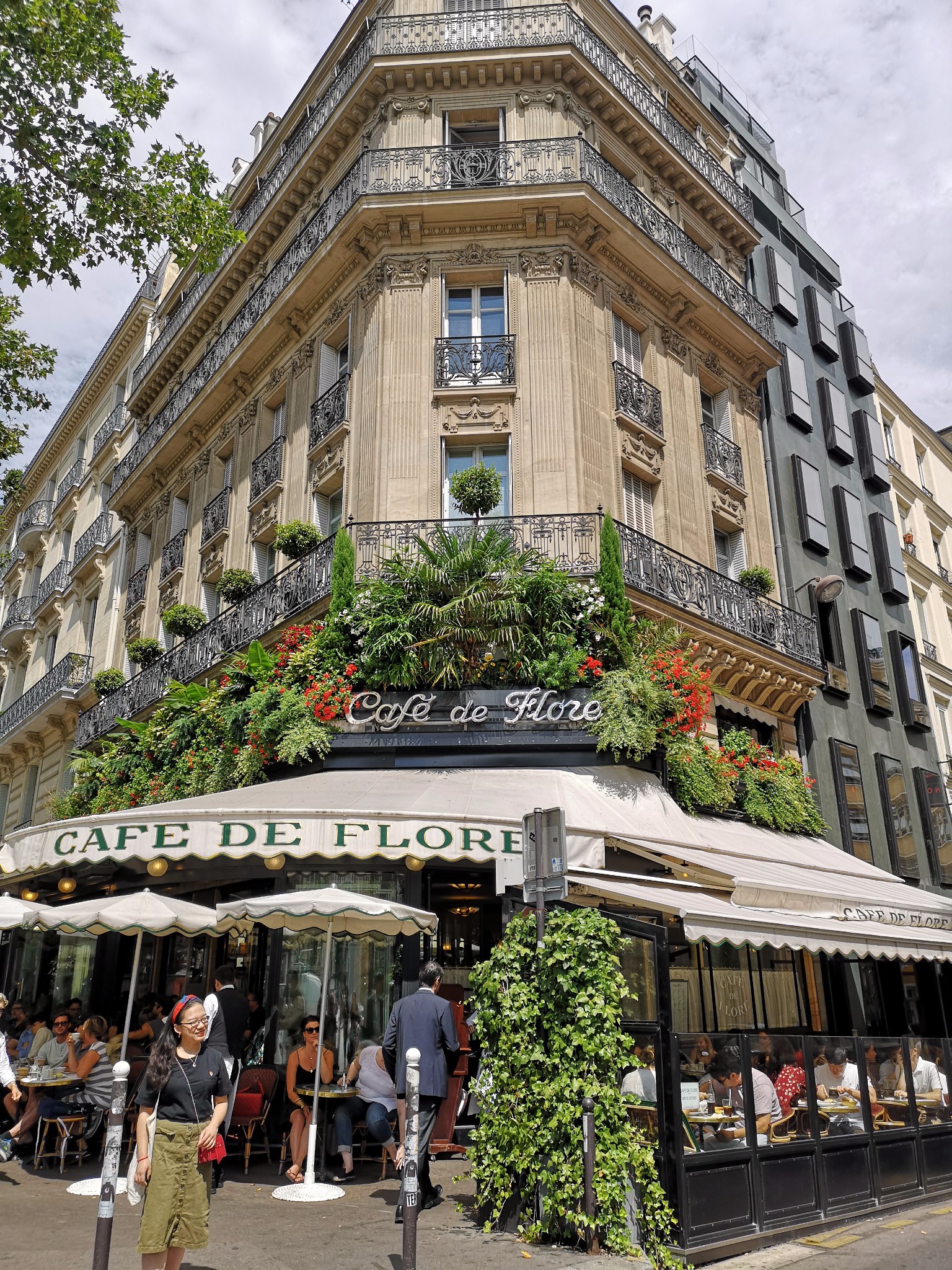 花神咖啡館花神咖啡館花神咖啡館樂蓬馬歇百貨le bon marche rive