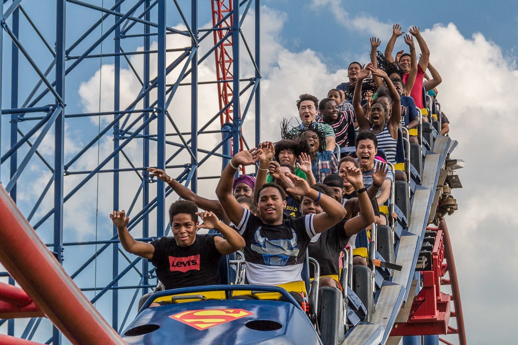 洛杉矶/六旗魔术山 six flags magic mountain(扫码进入)