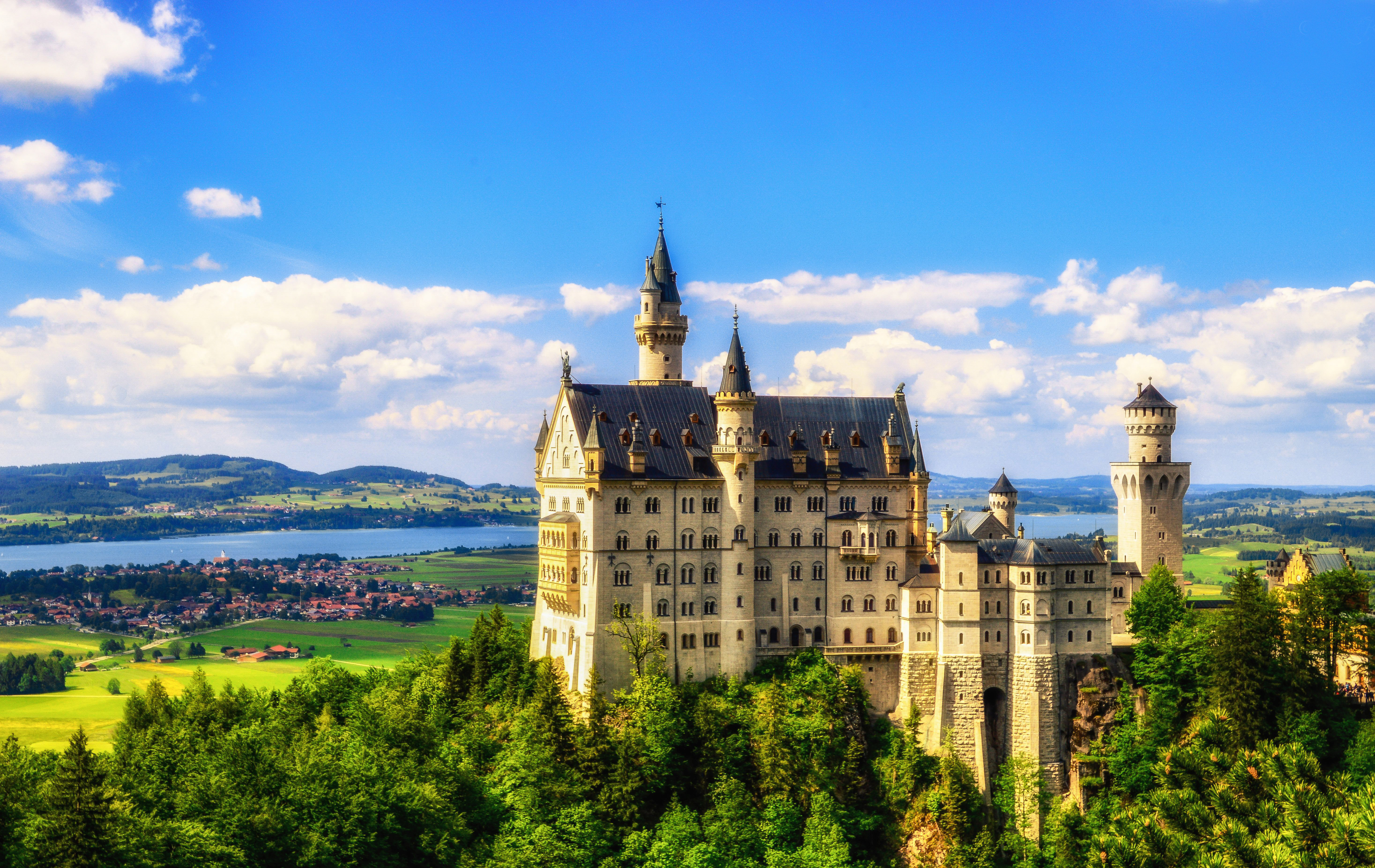 德国富森新天鹅堡门票含中文导览