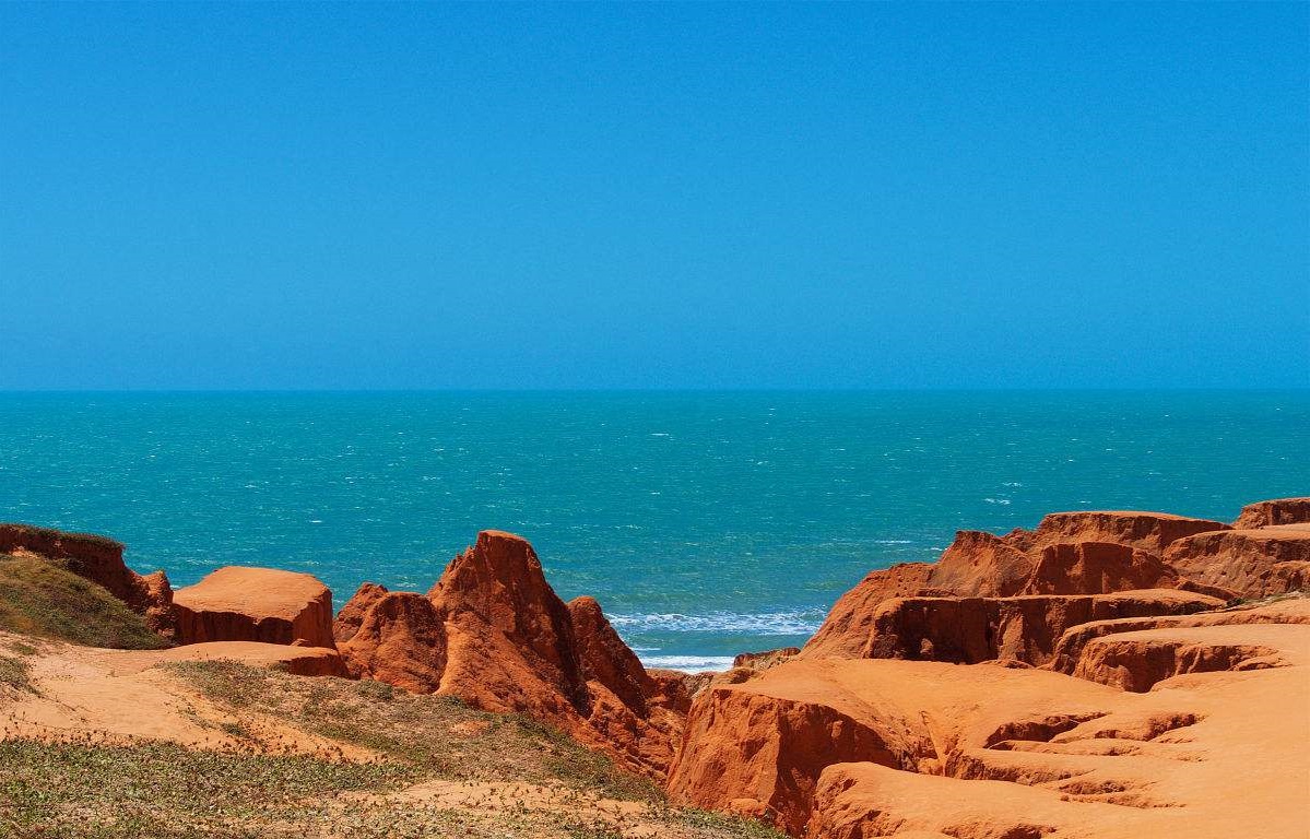 巴西福塔莱萨市区莫罗布兰科贝贝里比悬崖2天1晚游经典市区游游览美丽