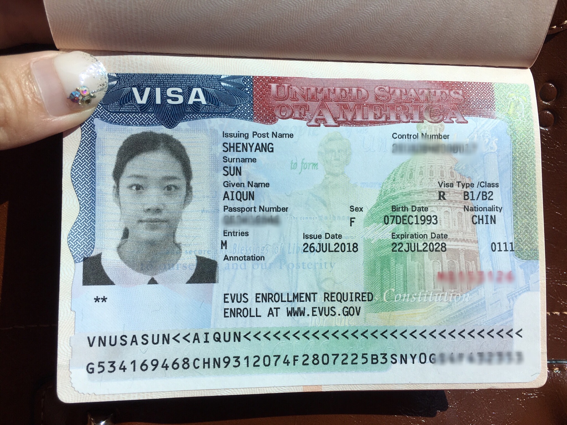 美国旅游签证（ds160表格+面签）
