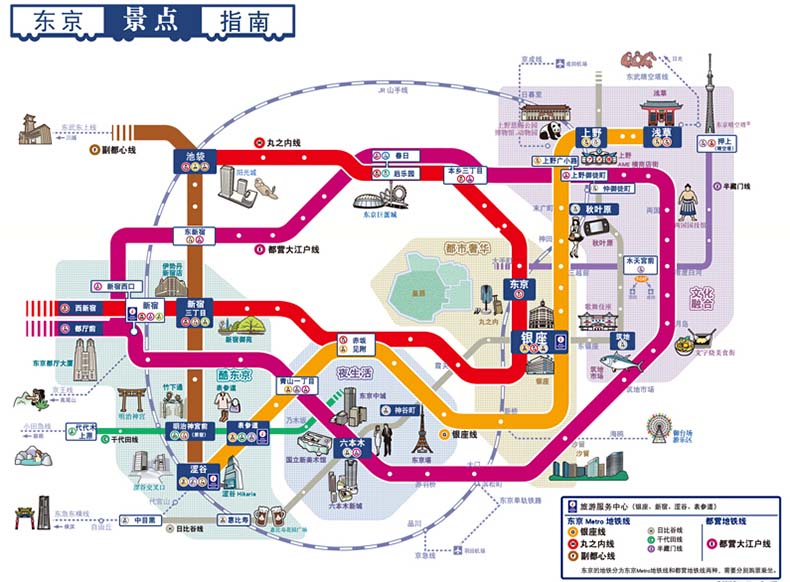 日本东京地铁卡24 48 72小时周游券1 2 3日交通卡 成人儿童 实体包邮 机场自取 马蜂窝自由行 马蜂窝自由行