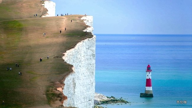 游访布莱顿神秘的七姐妹白崖