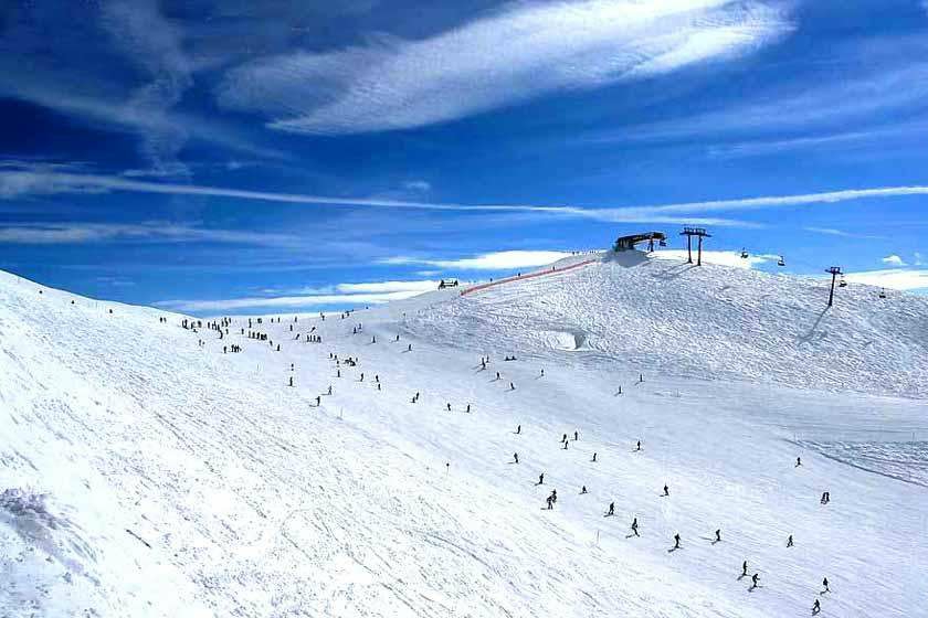 乌鲁木齐县蓝天滑雪场图片