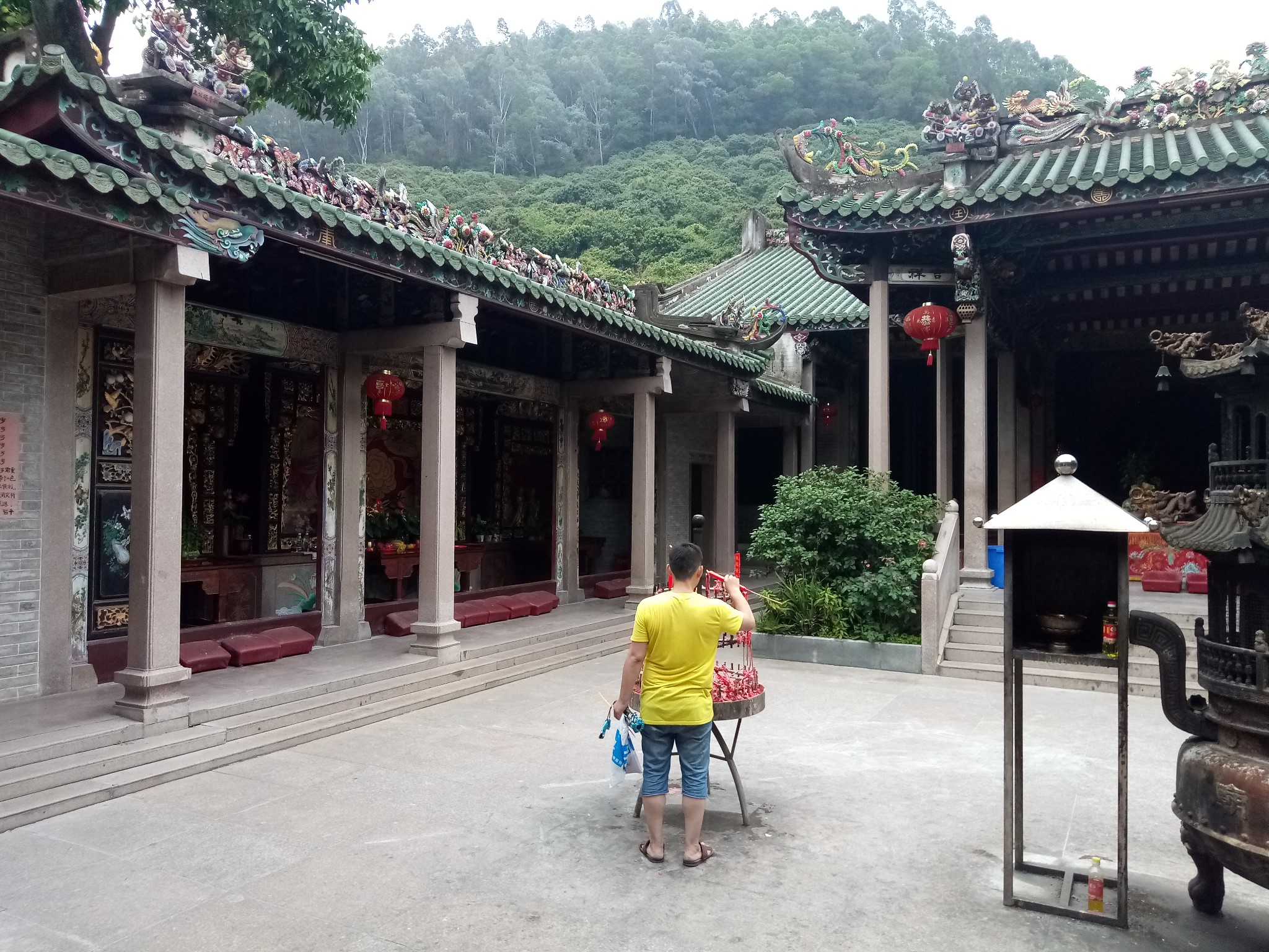 闲走深圳之寺庙篇12:龙王古庙,深圳自助游攻略 