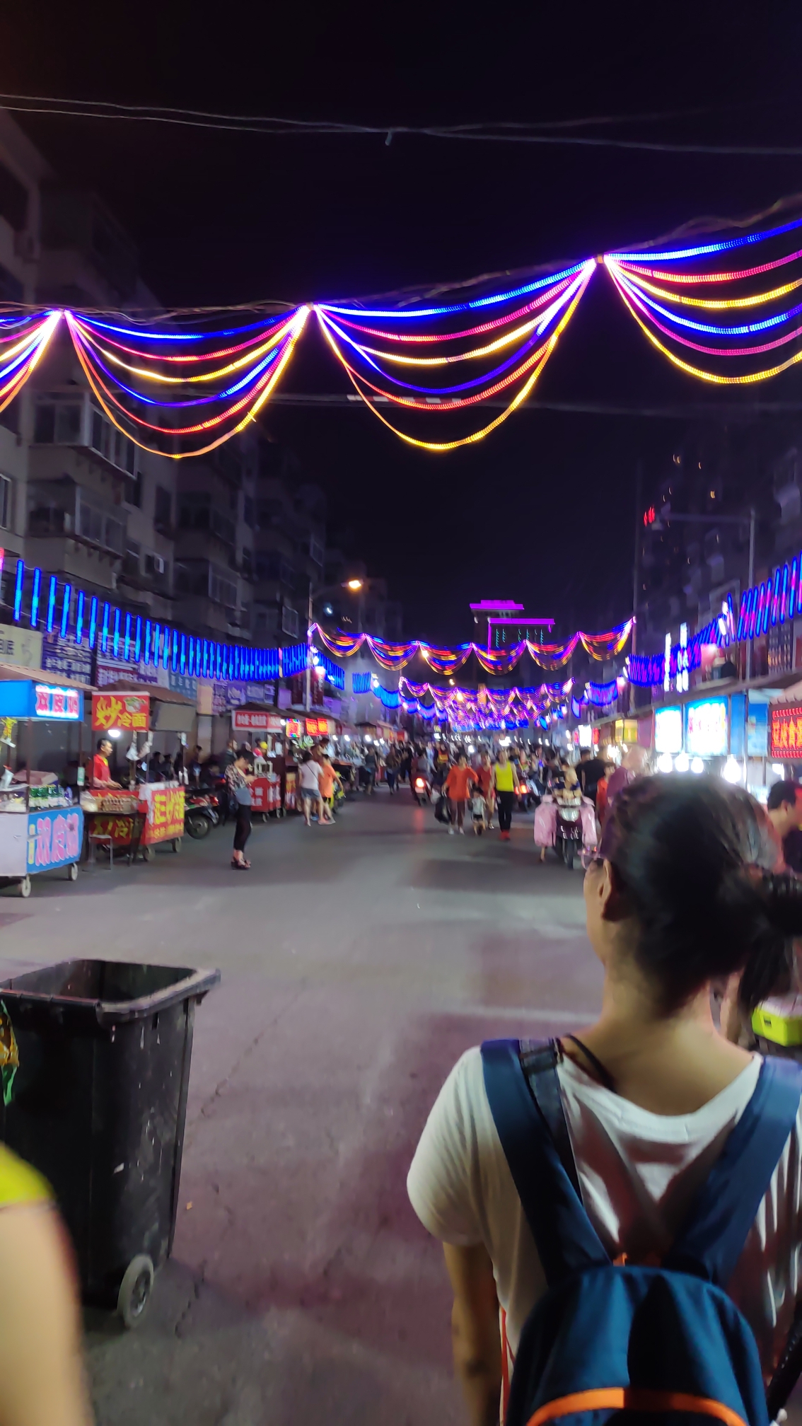 锦州凌河夜市,2018出行第四天