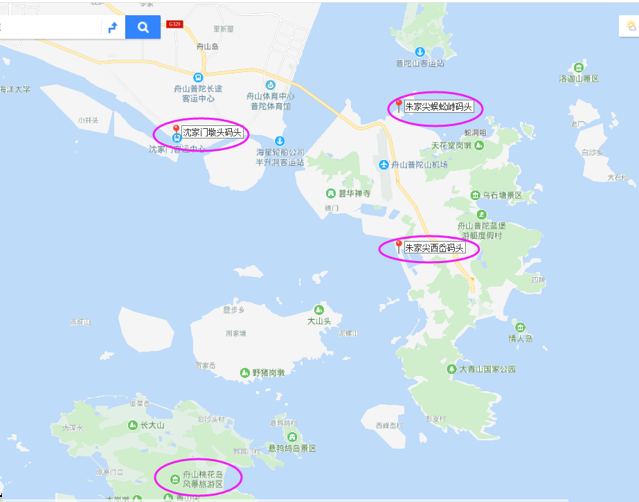 沈家门地图高清版图片